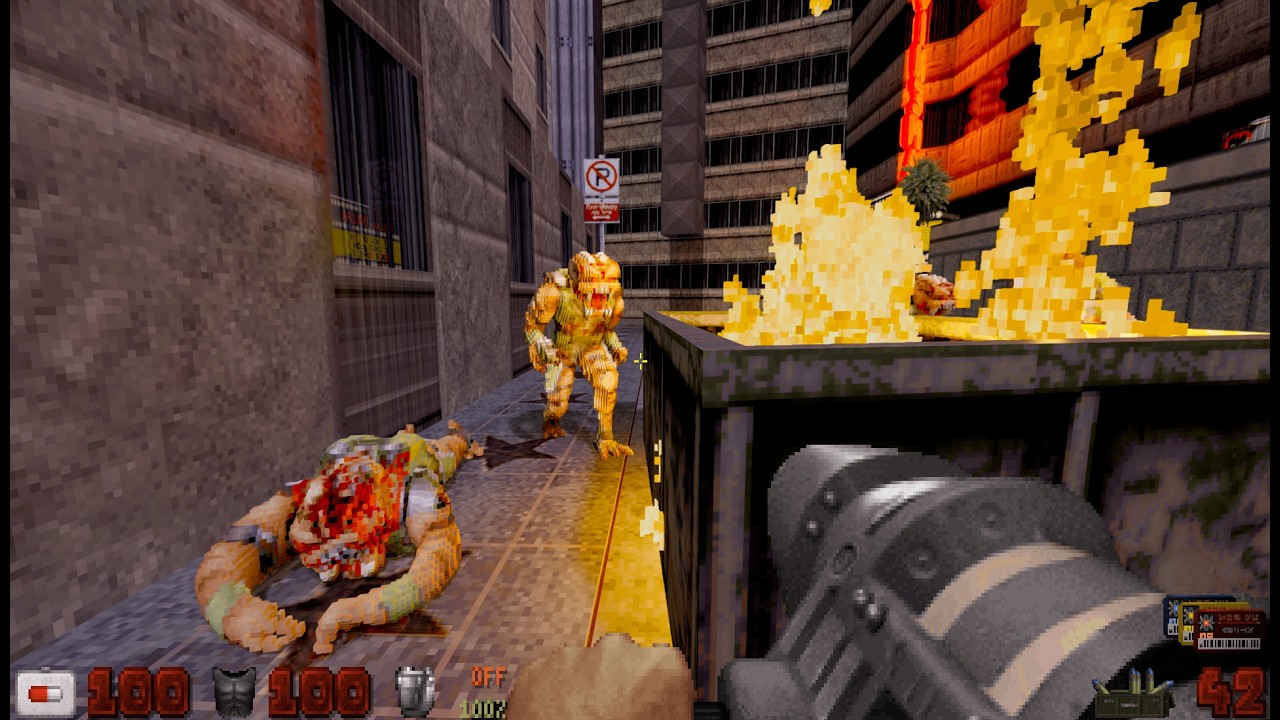 Мод для трассировки путей в Duke Nukem 3D получил полную поддержку вокселей